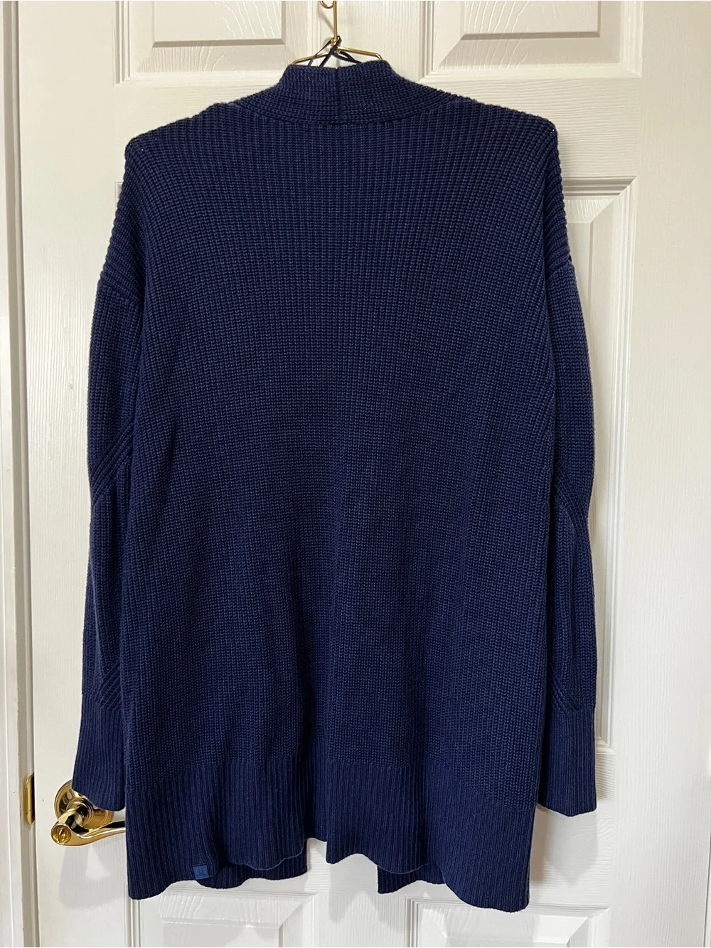 Lululemon Cashlu Sweater Wrap Night Sea Navy Blue Knit Loungewear